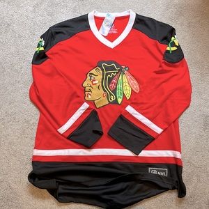 Chicago Blackhawks Polyester Jersey Large